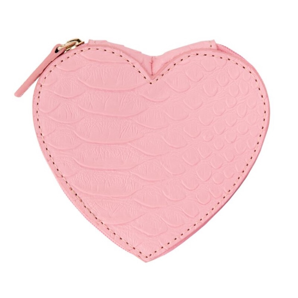 Jules Kae Heart Zipper Pouch